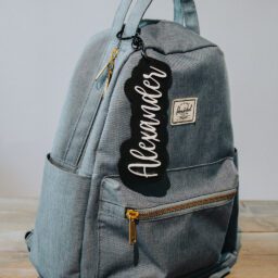 Monochrome backpack tag - Afbeelding 2