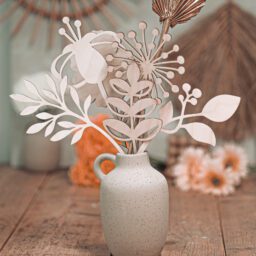 Houten bloemen - Afbeelding 2